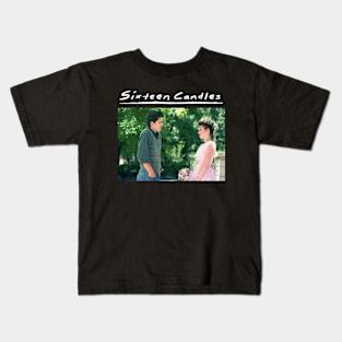 Sixteen Candles Samantha Jake Wedding Dress Photo Kids T-Shirt